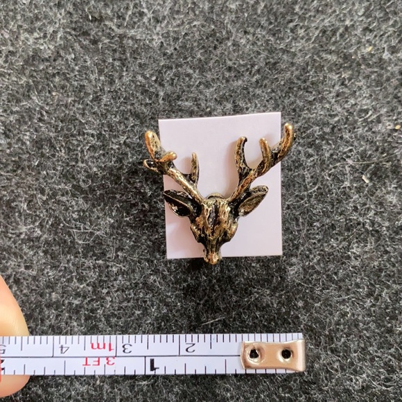 Vintage deer head pin - Picture 5 of 5